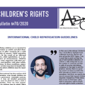 For the International Day for Protection of Children, a newsletter on children’s rights was issued.