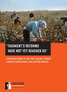 UNFINISHED WORK IN THE FIGHT AGAINST FORCED LABOR IN UZBEKISTAN’S 2019 COTTON HARVEST