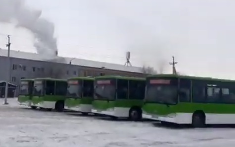 Видео: Забастовка сотрудников ТОО "SEMEY BUS" г.Семей