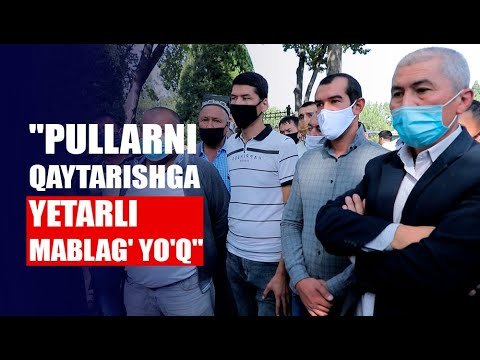 Яна бир хусусий бандлик агентлигига чув тушган фуқаролар бош вазир қабулига йиғилди. Зарар миқдори 9 млрд сўмга яқин