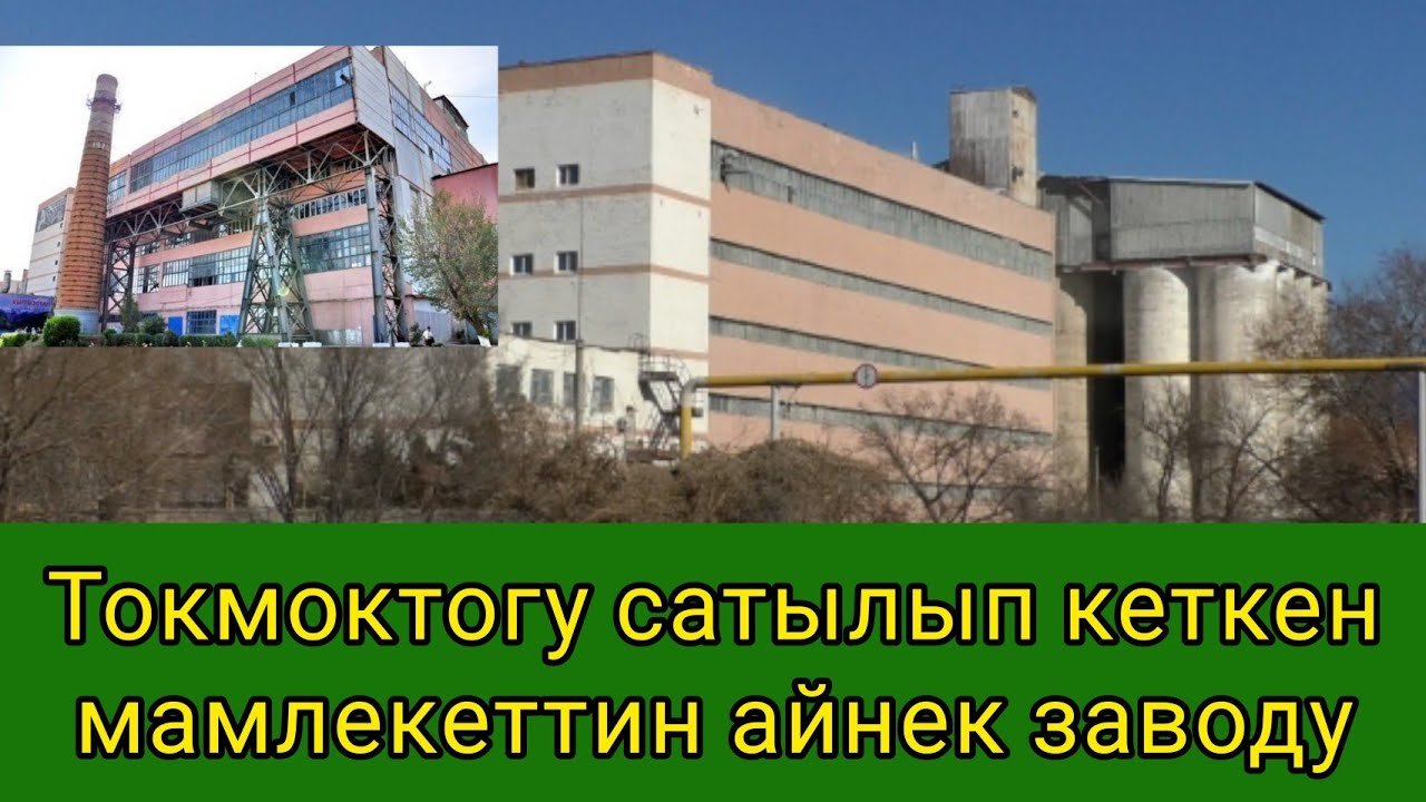 Токмоктогу айнек завод кимге кызмат кылып жатат?