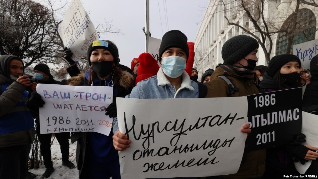 Шествие «Oyan, Qazaqstan».