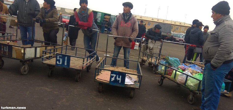 Рынок в Дашогузе, Туркменистан 